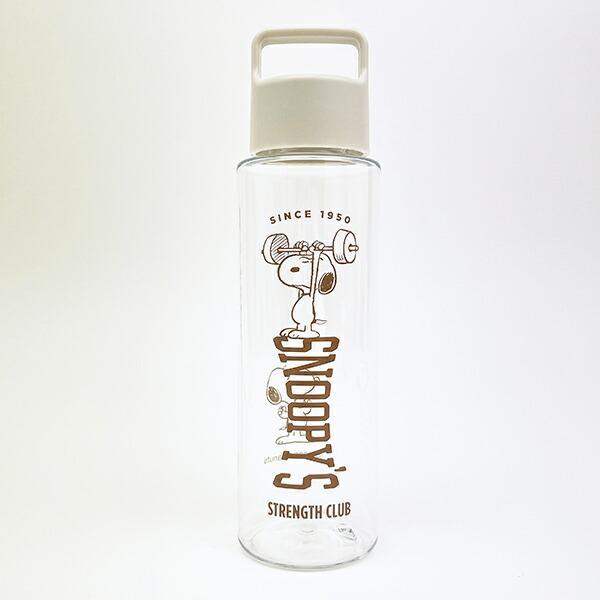 スヌーピー ハンディクリアボトル(500ml) ベージュ 水筒 ランチ 日本製 SNOOP･･･