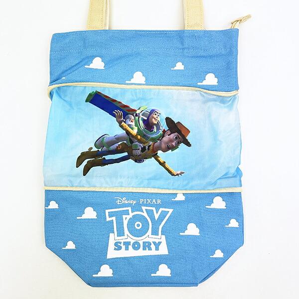 ディズニー トイストーリー ウッディ＆バズ 伸びるトートバッグ(小) Disney 商品画像2：キャラグッズPERFECT WORLD TOKYO
