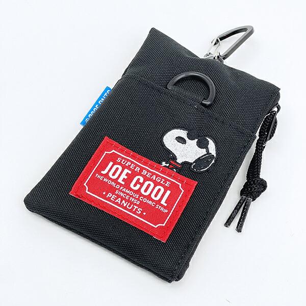 スヌーピー ジョー・クール リール付きパスポーチ 定期入れ パスケース SNOOPY 商品画像3：キャラグッズPERFECT WORLD TOKYO