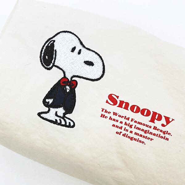 スヌーピー コスメポーチ アップリケ SNOOPY 商品画像3：キャラグッズPERFECT WORLD TOKYO