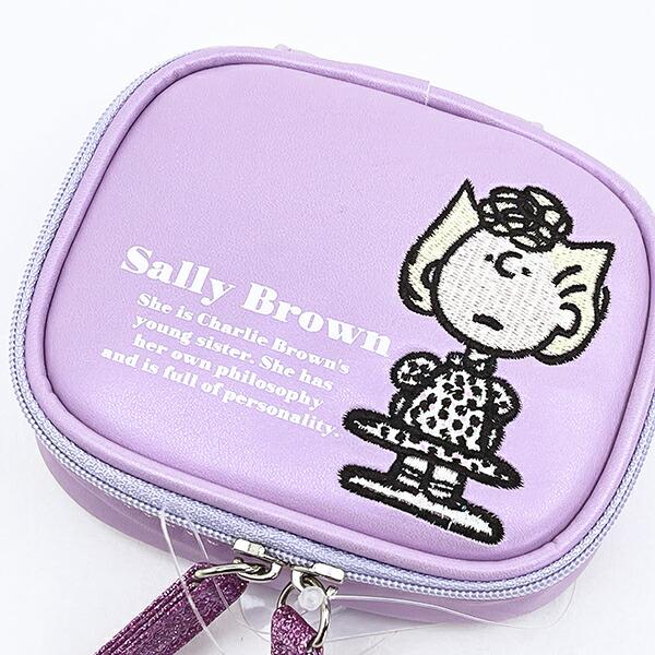 スヌーピー サリー アクセサリーケース アップリケ ポーチ SNOOPY 商品画像4：キャラグッズPERFECT WORLD TOKYO