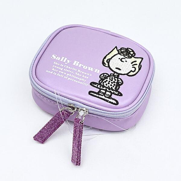 スヌーピー サリー アクセサリーケース アップリケ ポーチ SNOOPY