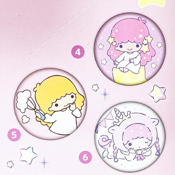 サンリオ キキララ 50th トレーディング刺繍缶バッジ 全6種 コンプリートBOX Sanrio 商品画像3：キャラグッズPERFECT WORLD TOKYO
