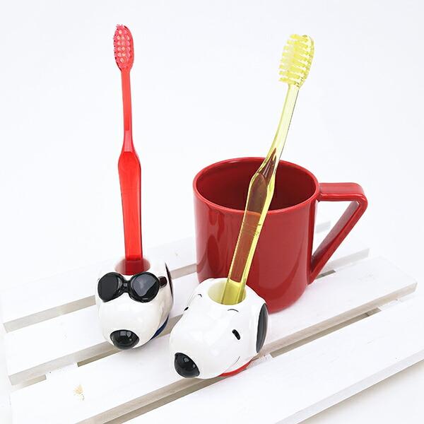 スヌーピー ジョークール 立体歯ブラシスタンド (ブルー) SNOOPY 商品画像6：キャラグッズPERFECT WORLD TOKYO