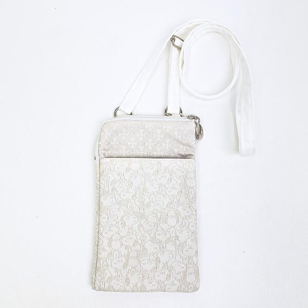 スヌーピー ALL STYLE  モバイルショルダーバッグ 西陣織シリーズ 日本製  SN･･･