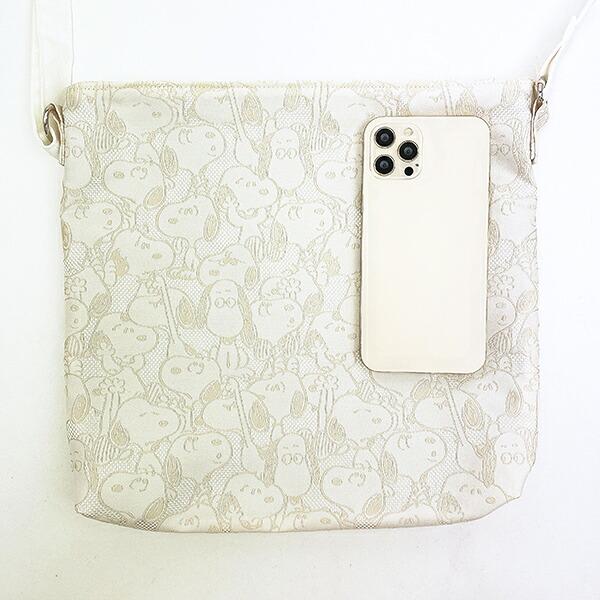 スヌーピー ALL STYLE ショルダーバッグ 西陣織シリーズ 日本製 SNOOPY 商品画像4：キャラグッズPERFECT WORLD TOKYO