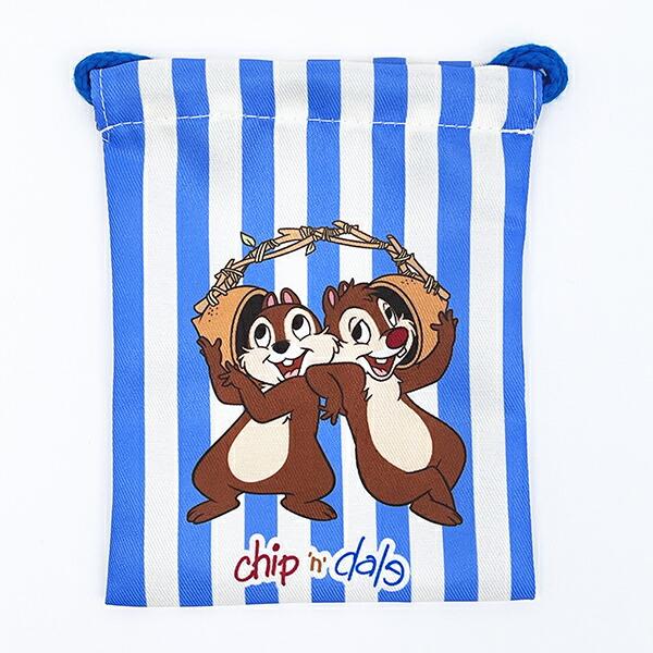 ディズニー チップとデール 3P巾着 (パステル) Disney 商品画像4：キャラグッズPERFECT WORLD TOKYO