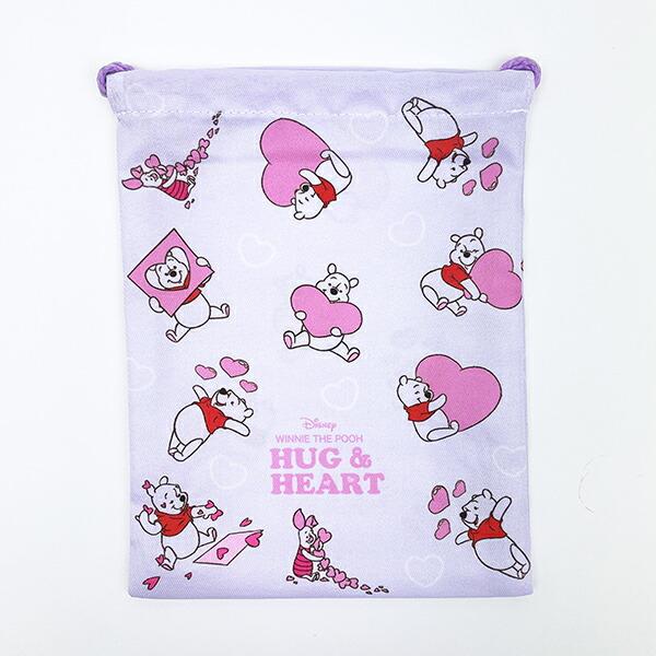 ディズニー くまのプーさん 3P巾着 (ピンク) Disney 商品画像2：キャラグッズPERFECT WORLD TOKYO