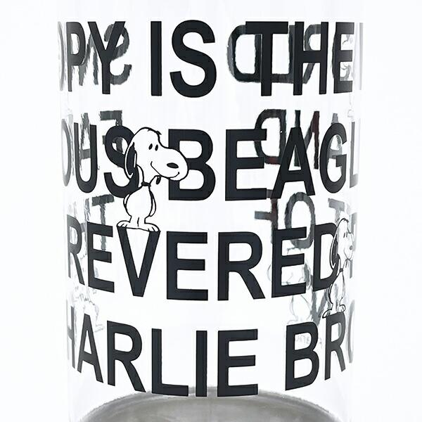 スヌーピー クリアボトル(700ml) ブラック 水筒 ランチ SNOOPY 商品画像2：キャラグッズPERFECT WORLD TOKYO