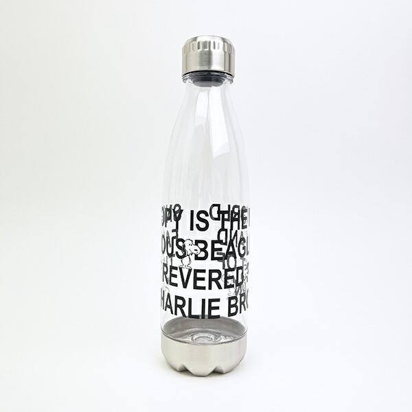 スヌーピー クリアボトル(700ml) ブラック 水筒 ランチ SNOOPY