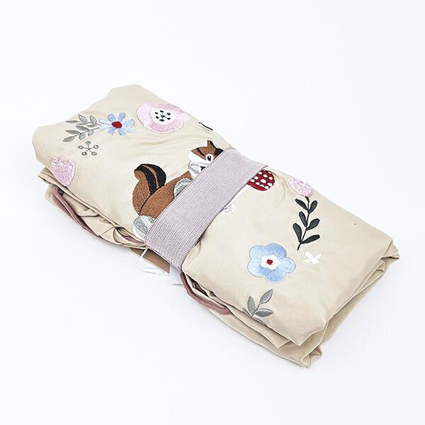 モフサンド りすにゃん 刺繍エコバッグ ピンク mofusand 商品画像5：キャラグッズPERFECT WORLD TOKYO