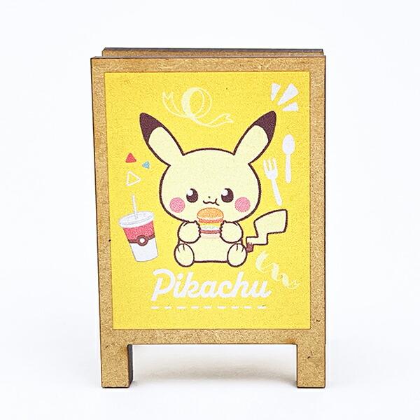 ポケットモンスター ピカチュウ 看板風クリップ ダイナー 文具 ポケピース ポケモン 商品画像2：キャラグッズPERFECT WORLD TOKYO