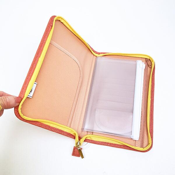 ミッフィー miffy フリーケース オレンジ カラフルサガラ 母子手帳ケース 商品画像4：キャラグッズPERFECT WORLD TOKYO