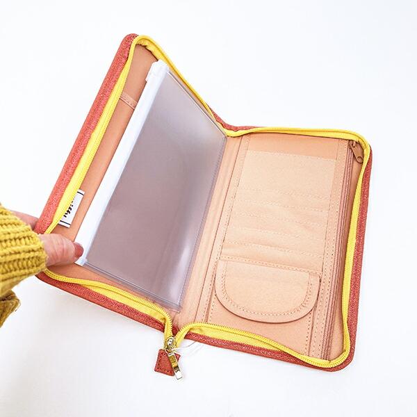 ミッフィー miffy フリーケース オレンジ カラフルサガラ 母子手帳ケース 商品画像5：キャラグッズPERFECT WORLD TOKYO