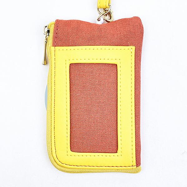 ミッフィー miffy キーパスポーチ オレンジ カラフルサガラ 定期入れ 商品画像3：キャラグッズPERFECT WORLD TOKYO