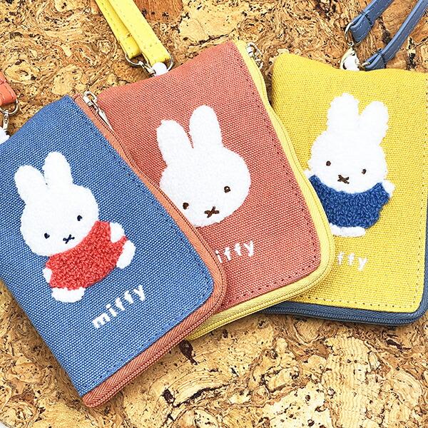 ミッフィー miffy キーパスポーチ オレンジ カラフルサガラ 定期入れ 商品画像6：キャラグッズPERFECT WORLD TOKYO