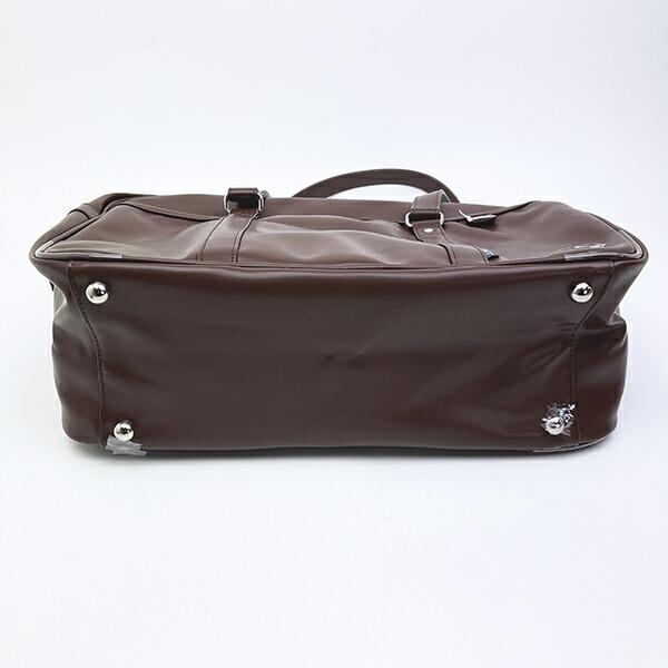 スヌーピー ショルダーボストンバッグ ブラウン 刺繍ワンポイント SNOOPY 商品画像5：キャラグッズPERFECT WORLD TOKYO