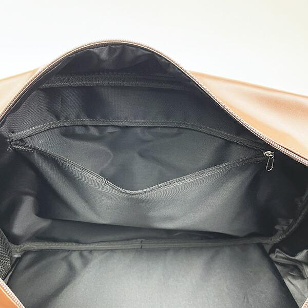 スヌーピー ショルダーボストンバッグ ブラウン 刺繍ワンポイント SNOOPY 商品画像6：キャラグッズPERFECT WORLD TOKYO