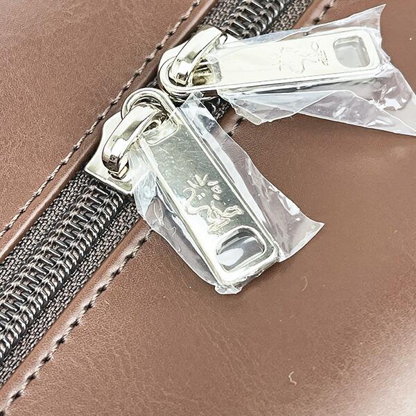 スヌーピー ショルダーボストンバッグ ブラウン 刺繍ワンポイント SNOOPY 商品画像10：キャラグッズPERFECT WORLD TOKYO