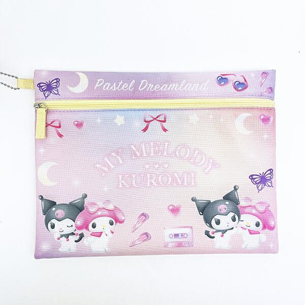 サンリオ マイメロディ クロミ 3連ポーチ パステルドリームランド sanrio 商品画像2：キャラグッズPERFECT WORLD TOKYO