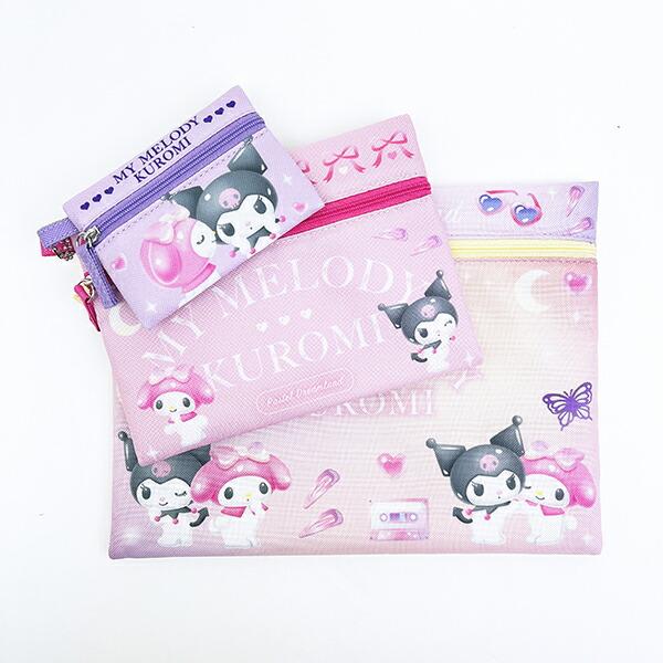 サンリオ マイメロディ クロミ 3連ポーチ パステルドリームランド sanrio 商品画像1：キャラグッズPERFECT WORLD TOKYO