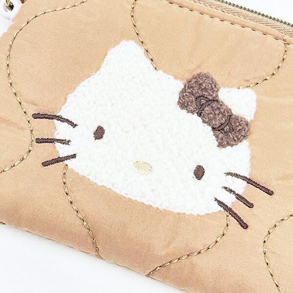 サンリオ ハローキティ デイリーポーチ 定期入れ ナチュラルキルティング Sanrio 商品画像2：キャラグッズPERFECT WORLD TOKYO