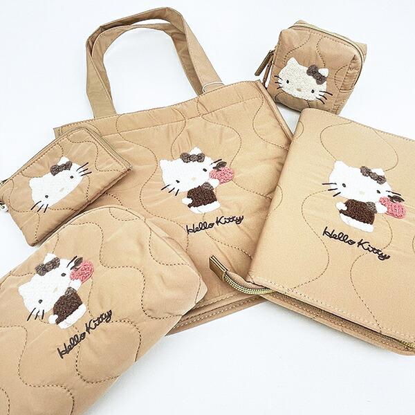 サンリオ ハローキティ デイリーポーチ 定期入れ ナチュラルキルティング Sanrio 商品画像5：キャラグッズPERFECT WORLD TOKYO