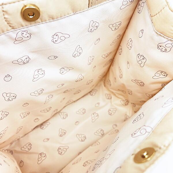 サンリオ マイメロディ ミニトートバッグ ナチュラルキルティング Sanrio 商品画像5：キャラグッズPERFECT WORLD TOKYO