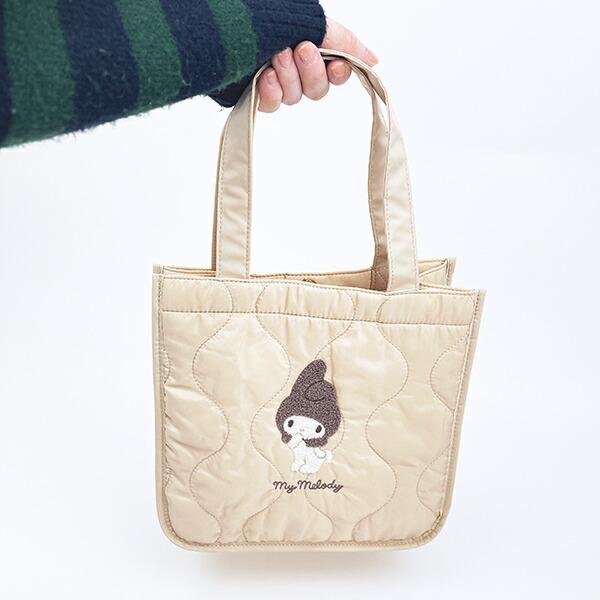 サンリオ マイメロディ ミニトートバッグ ナチュラルキルティング Sanrio 商品画像6：キャラグッズPERFECT WORLD TOKYO