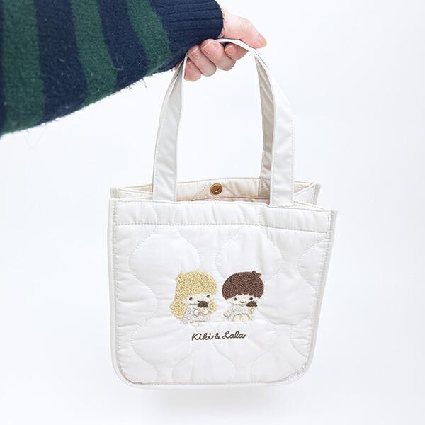 サンリオ キキララ ミニトートバッグ ナチュラルキルティング Sanrio 商品画像6：キャラグッズPERFECT WORLD TOKYO