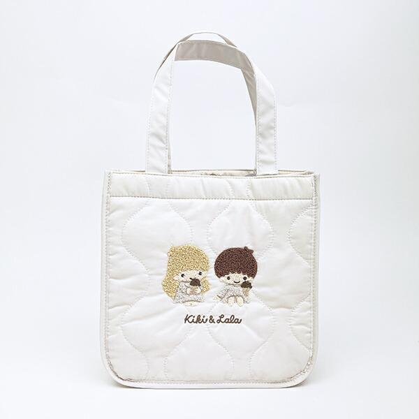 サンリオ キキララ ミニトートバッグ ナチュラルキルティング Sanrio