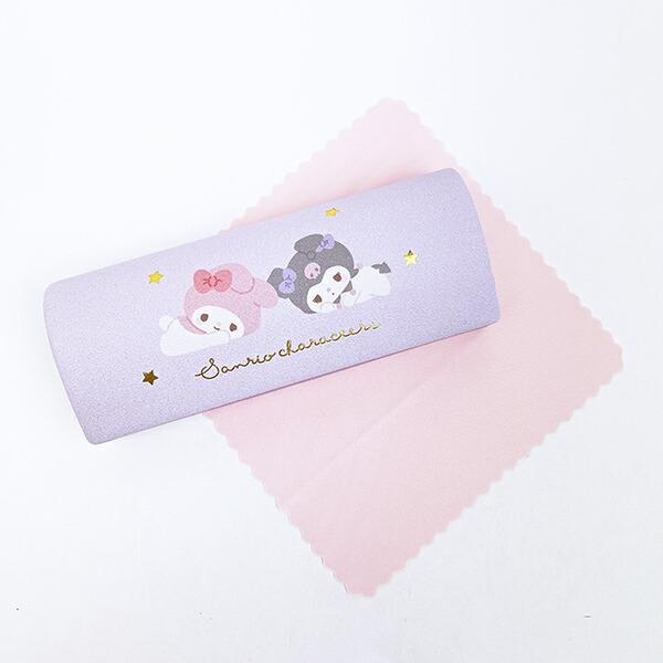 サンリオ マイメロディ×クロミ 眼鏡ケース (ピンク) チルタイムシリーズ Sanrio 商品画像1：キャラグッズPERFECT WORLD TOKYO