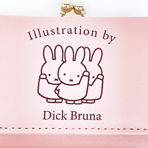 ミッフィー miffy 三つ折り財布 ピンク 商品画像2：キャラグッズPERFECT WORLD TOKYO