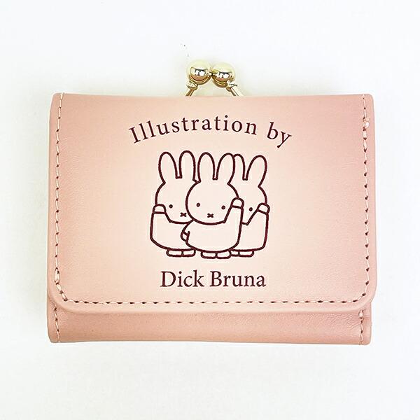 ミッフィー miffy 三つ折り財布 ピンク