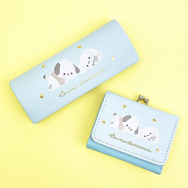 サンリオ ポチャッコ × シナモロール 3つ折り財布 (ブルー) チルタイムシリーズ シナモン Sanrio 商品画像7：キャラグッズPERFECT WORLD TOKYO