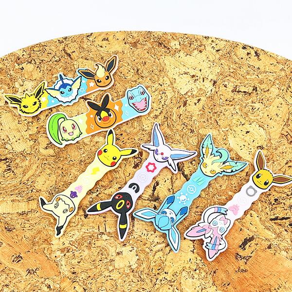 ポケットモンスター チコリータ＆ワニノコ＆ポカブ コードクリップ(L) ポケモン 商品画像4：キャラグッズPERFECT WORLD TOKYO
