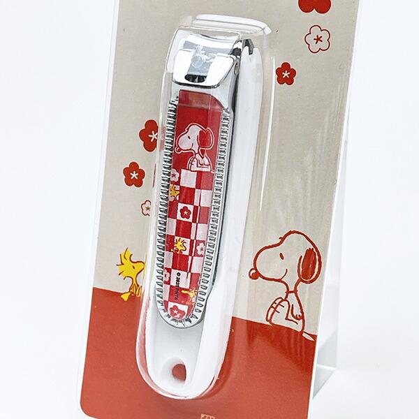 スヌーピー 格子 爪切り(S) SNOOPY 商品画像2：キャラグッズPERFECT WORLD TOKYO