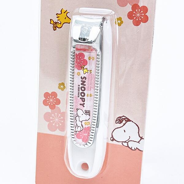 スヌーピー 桜 爪切り(S) SNOOPY 商品画像2：キャラグッズPERFECT WORLD TOKYO