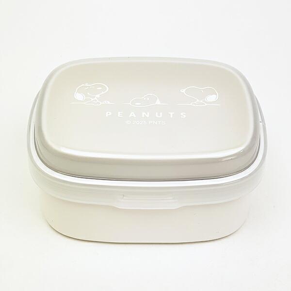 スヌーピー ワンタッチ2段ランチボックス (テーブル) 日本製 SNOOPY