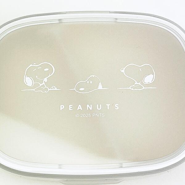 スヌーピー ワンタッチランチボックス Table 弁当箱 ランチ 日本製 SNOOPY 商品画像2：キャラグッズPERFECT WORLD TOKYO