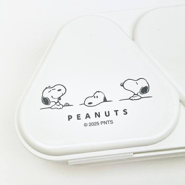 スヌーピー おにぎりランチケース Table 弁当箱 日本製 SNOOPY 商品画像2：キャラグッズPERFECT WORLD TOKYO