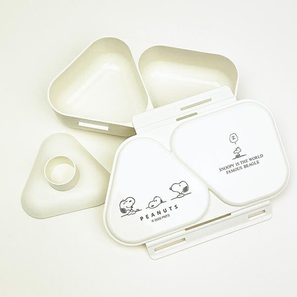 スヌーピー おにぎりランチケース Table 弁当箱 日本製 SNOOPY 商品画像3：キャラグッズPERFECT WORLD TOKYO