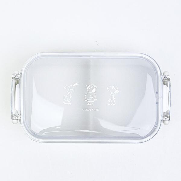 スヌーピー Sideways Pasnuts 長角タイトランチ(M) 弁当箱 SNOOPY 商品画像2：キャラグッズPERFECT WORLD TOKYO
