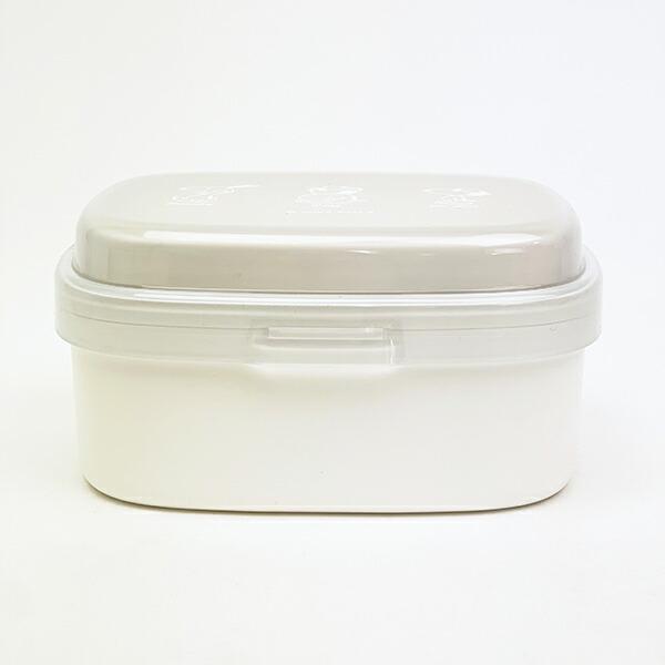 スヌーピー ワンタッチ2段ランチボックス (サイドウェイピーナッツ) 日本製 SNOOPY 商品画像3：キャラグッズPERFECT WORLD TOKYO