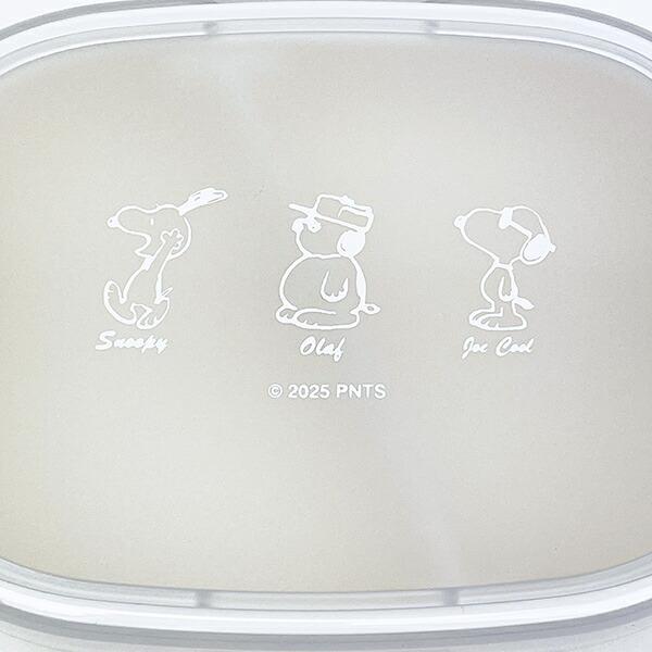 スヌーピー ワンタッチランチボックス Sideways Peanuts 弁当箱 ランチ 日本製 SNOOPY 商品画像2：キャラグッズPERFECT WORLD TOKYO