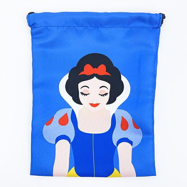 ディズニープリンセス 白雪姫 2P巾着 （パステル） プリンセスデザインシリーズ Disney 商品画像2：キャラグッズPERFECT WORLD TOKYO