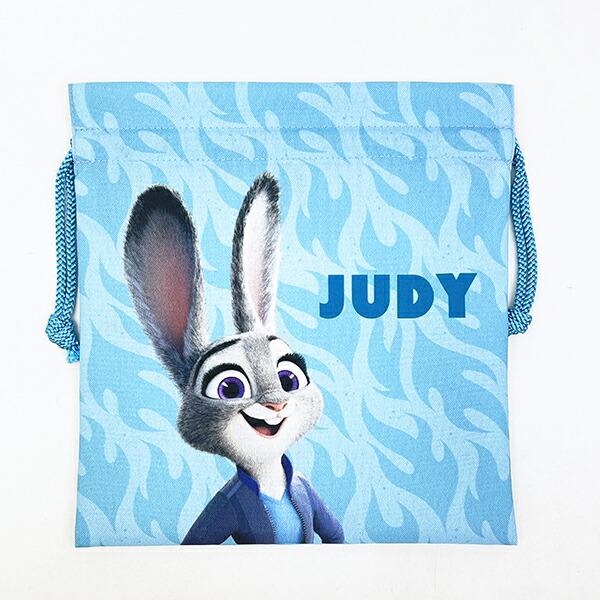 ディズニー ズートピア ジュディ 巾着(M) 日本製 Disney