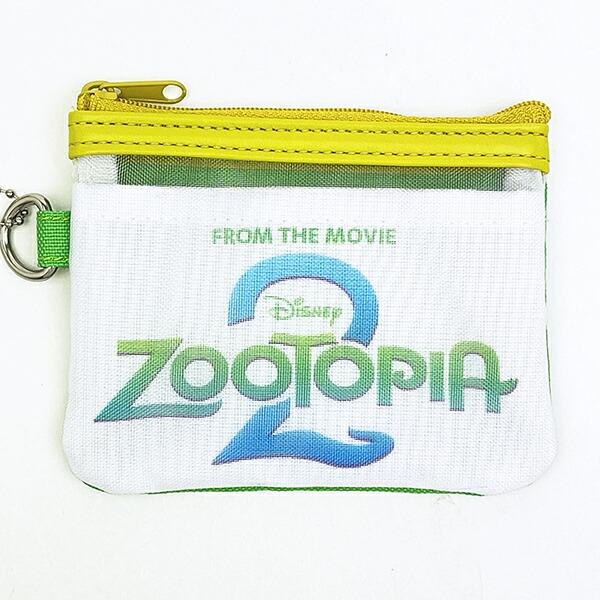 ディズニー ズートピア 2連メッシュポーチ (グリーン) Disney 商品画像2：キャラグッズPERFECT WORLD TOKYO