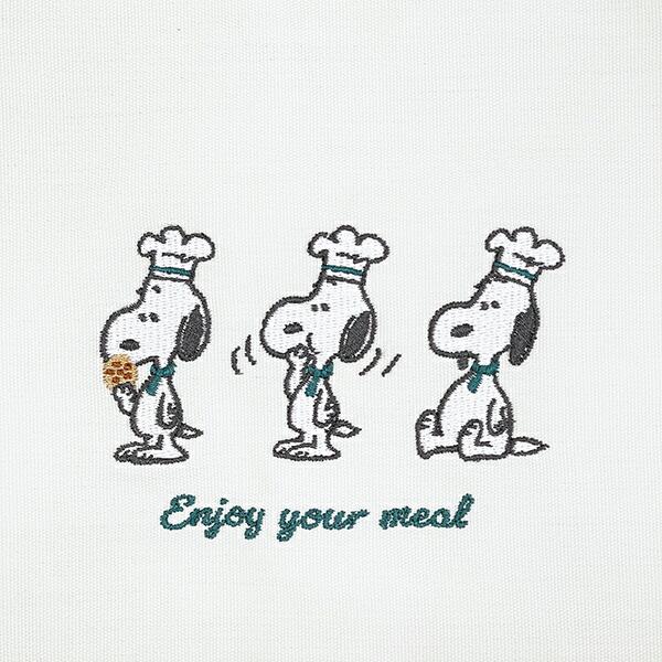 スヌーピー 巾着 グリーン シェフシリーズ SNOOPY 商品画像2：キャラグッズPERFECT WORLD TOKYO