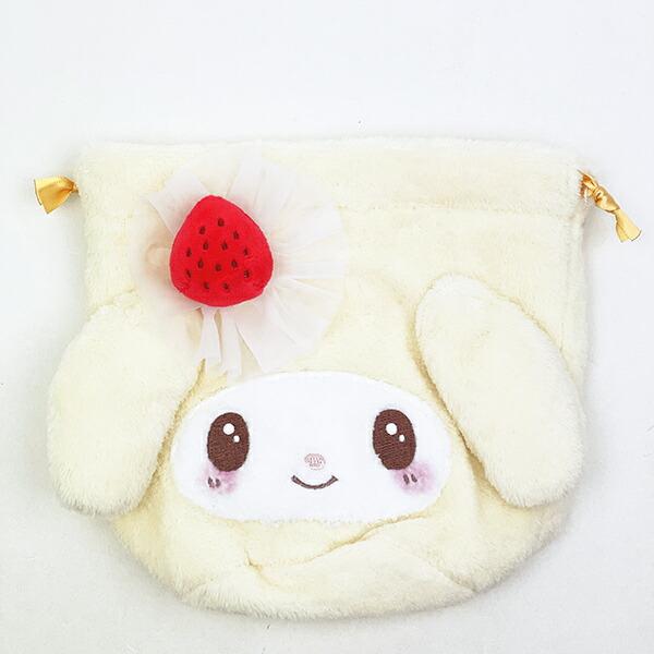 サンリオキャラクターズ マイメロディ フェイス巾着 スウィートケーキ Sanrio 商品画像2：キャラグッズPERFECT WORLD TOKYO